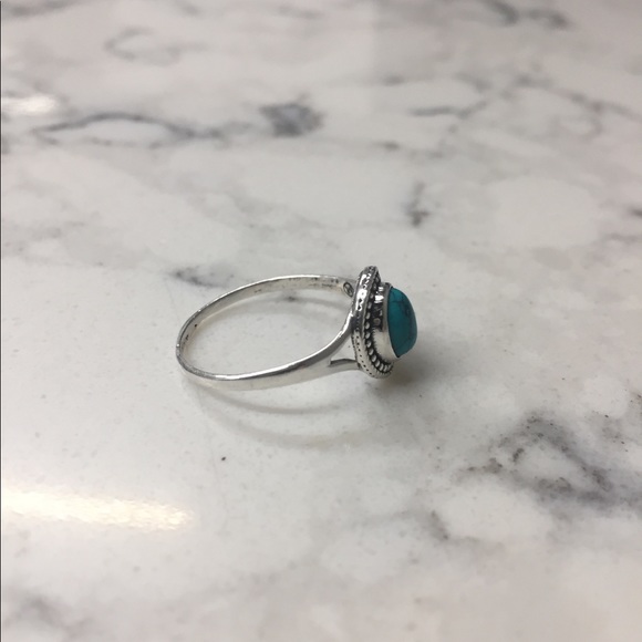 New Sterling Silver Turquoise Ring - Picture 8 of 12